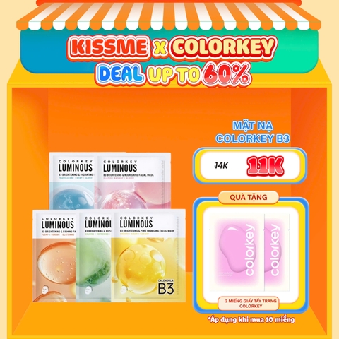 Mặt nạ sáng da Colorkey Luminous B3