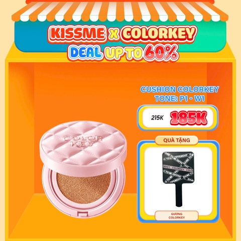Cushion bền màu che phủ tốt COLORKEY