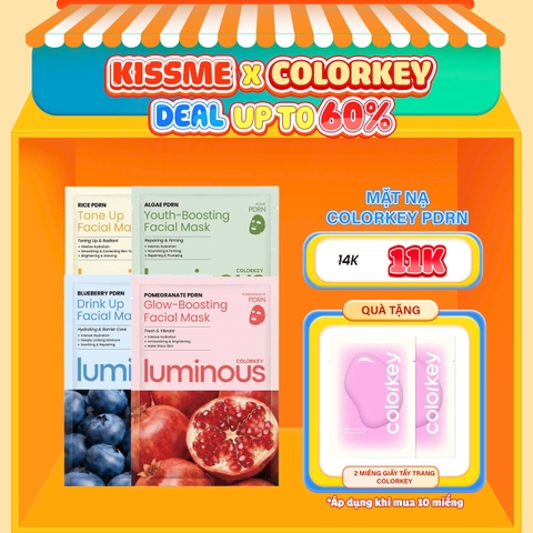 Mặt nạ Colorkey PDRN Luminous Facial Mask 25ml