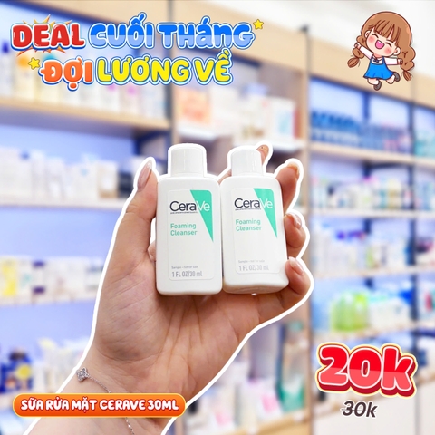 Sữa rửa mặt da nhạy cảm CeraVe Cleanser