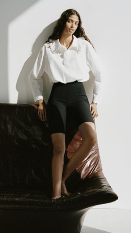 Sơ Mi Trắng ZR Chun Gấu