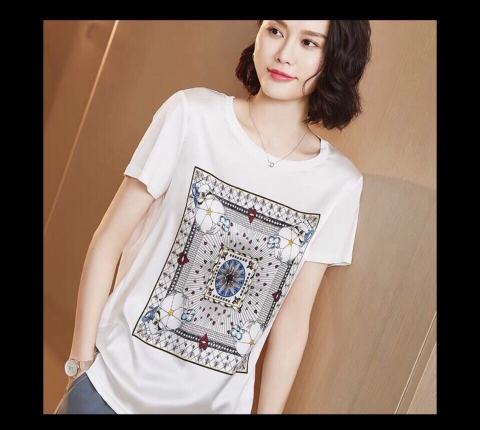 Áo Trước Lụa Sau Thun Topshop