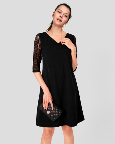 Đầm suông tay ren Topshop