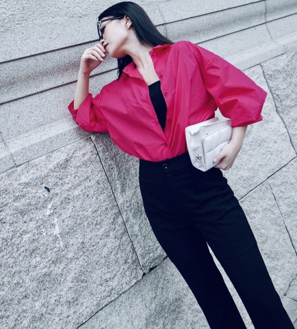 Áo Sơ Doris Tay Phồng