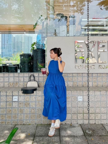Đầm Midi Sát Nách Zara