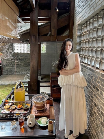 Sét Áo Sát Nách Và Chân Váy Zara