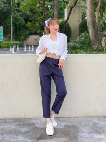 Quần Baggy Lưng Thun Uniqlo
