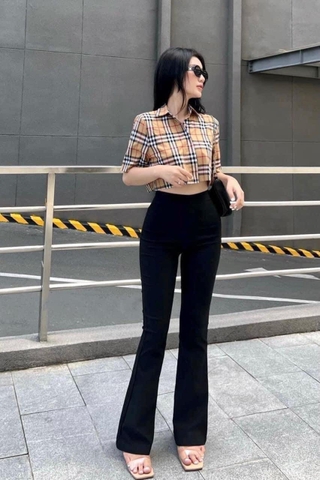 Quần Loe Đen Zara