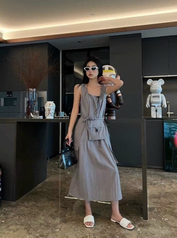 Đầm Vải Dù Mixxo