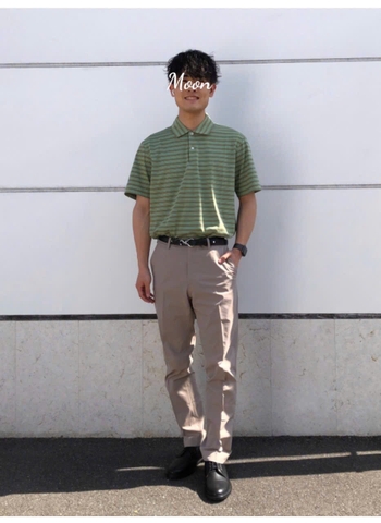 Áo Polo Nam Kẻ Ngang UNI