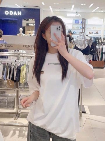 Áo Thun Thêu Gấu Whoau