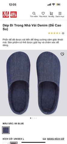 Dép Lông Uniqlo
