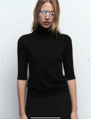 Áo Len Cổ Lọ Tay Lỡ Zara