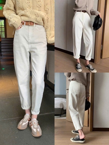 Quần Jeans Baggy Mềm Spao