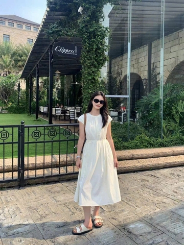 Đầm Linen Sát Nách Urban Revivo