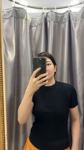 Áo Dệt Kim Cổ Tròn Zara