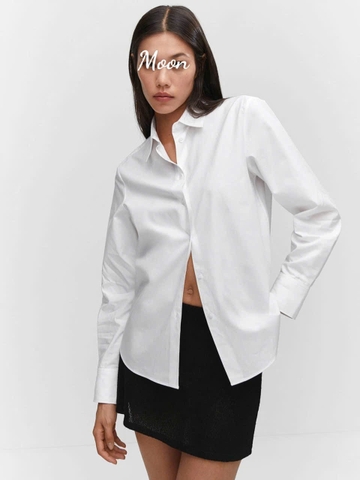 Áo Sơ Mi Trắng Mango