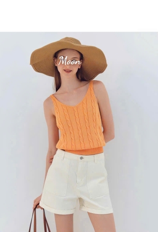 Áo Dệt Kim 2 Dây Tennie