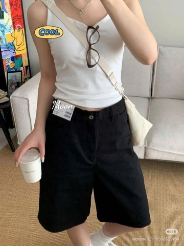 Quần Shorts Ngố Jean Mềm Uniqlo