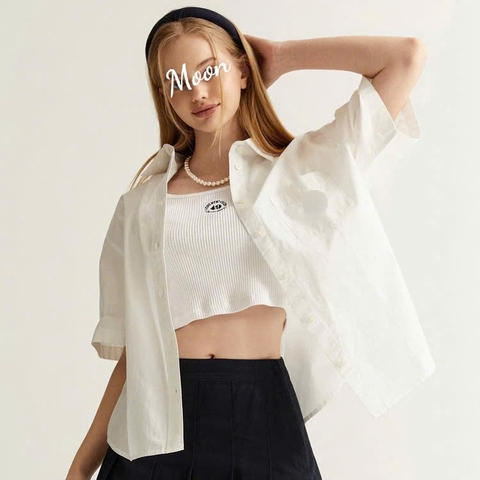 Áo Sơ Mi Ngắn Tay Whoau