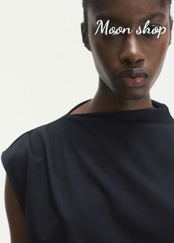 Sét Áo Nhấn Cổ Và Quần Suông Mango