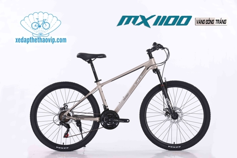 Xe đạp địa hình LIFE MX1100: khung Nhôm siêu nhẹ, không mối hàn, cáp âm khung. Groupset SHIMANO EF-500 3x7 tốc độ, Siêu Hot 2025