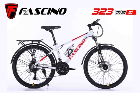 Xe đạp địa hình FASCINO 323: Khung Thép cường lực, sơn tĩnh điện. Groupset 21 tốc độ. Bánh 24'' - GIÁ HỌC SINH CẤP 2
