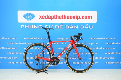 Xe đạp đua LIFE Captain: Khung càng Carbon fibre, Trục rỗng, group SHIMANO 105 R7000 japan 22 tốc, Cơ trưởng những chuyến đi