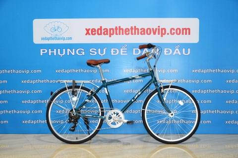 Xe đạp Touring Life LOUIS: Khung Nhôm cao cấp, Group SHIMANO 7 tốc độ, Lốp KENDA 26x1.25, Chiến Mã dành cho Quý ông