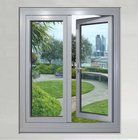 Kích thước cửa sổ nhôm xingfa 2 cánh bao nhiêu?