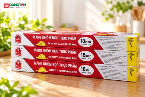 Màng nhôm Đồng Tâm 45 cm x 3.6 m (18 inch x 12ft) x 24 hộp / thùng
