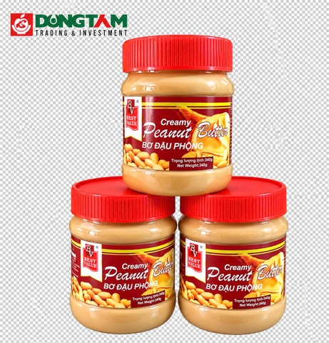Bơ lạc - hiệu BV (Best Value) 340gr x 24 lọ/ thùng