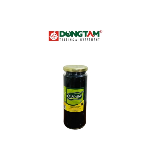 Quả Olive đen tách hạt - hiệu Comaro - 435g x 12 lọ / thùng