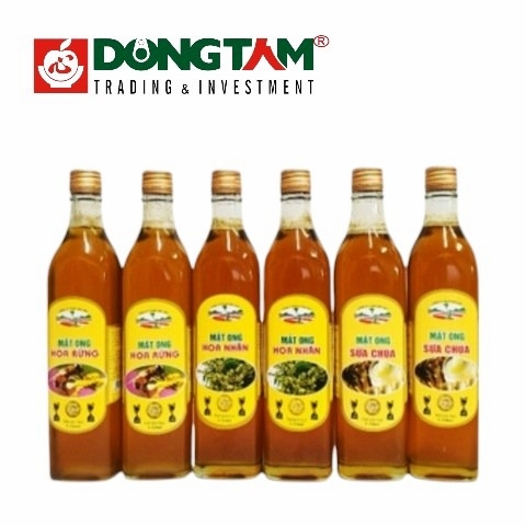 Mật ong hoa nhãn - 300ml x 15chai / thùng