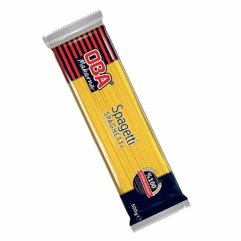 Mỳ Spaghetti hiệu Oba - Thổ Nhĩ Kỳ 500gr x 20 gói / thùng