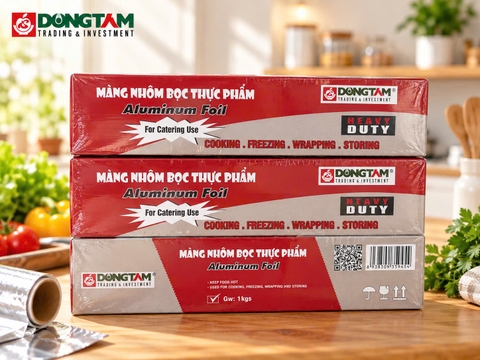 Màng nhôm Đồng Tâm 30cm x 1 kg x 10 hộp / thùng