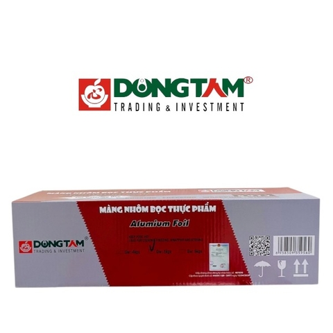 Màng nhôm Đồng Tâm 45cm x 5kg, 4 hộp/ thùng