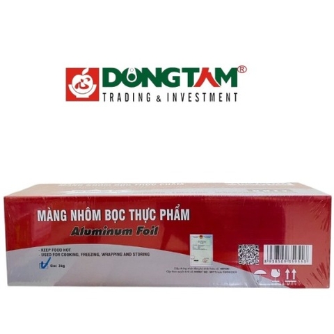 Màng nhôm Đồng Tâm 45cm x 3kg x 6 hộp/ thùng