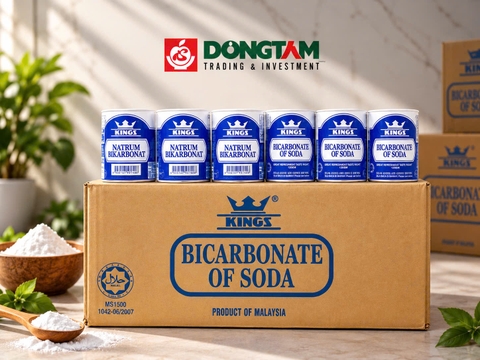 Bột Bicarbonate of Soda - hiệu Kings 120gr x 12 / Lốc x 4 Lốc / thùng