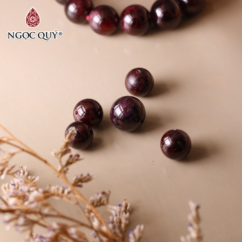 Hạt lẻ đá Ngọc hồng lựu - Garnet