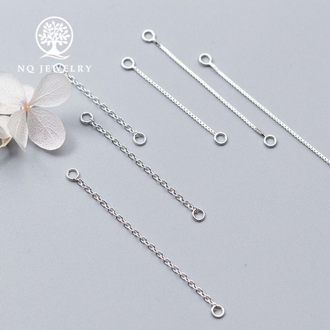 Charm bạc dây xích trang trí