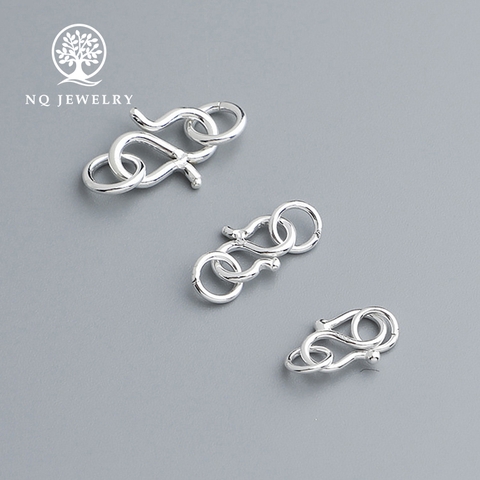 Charm bạc khóa chữ S