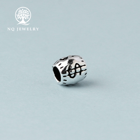 Charm bạc túi tiền xỏ ngang