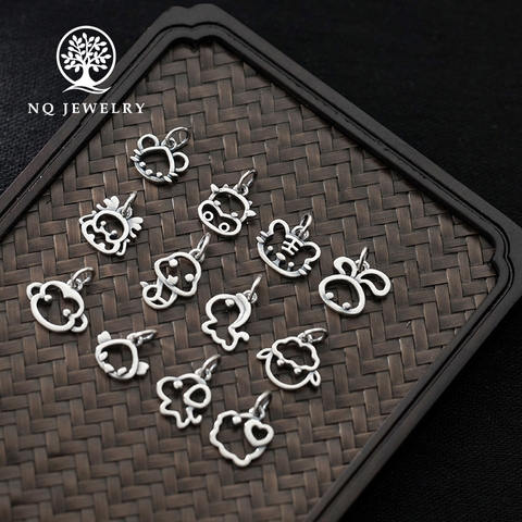 Charm treo 12 con giáp ngộ nghĩnh