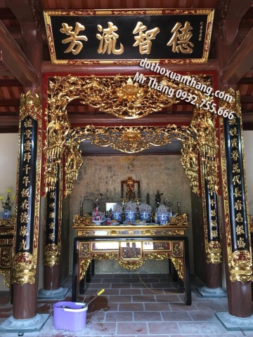 Gian thờ gia tiên đẹp