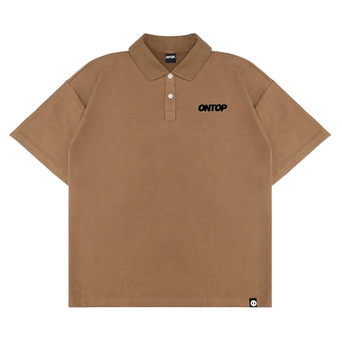 O14-T6 Polo Basic-Nâu