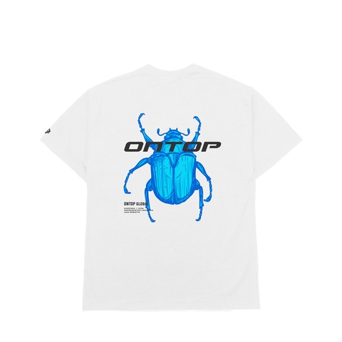 ONTOP Tee Blue Khepri-White