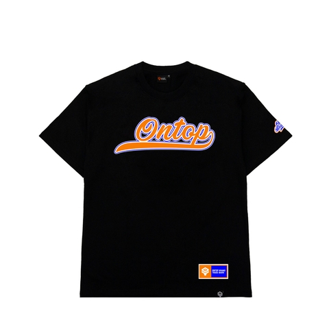 ONTOP Tee Varsity Logo-Black