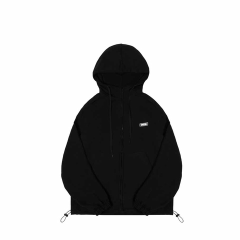 ONTOP Tech Hoodie Zip-Đen
