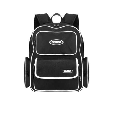 ONTOP BW Backpack 2.0- Đen viền trắng